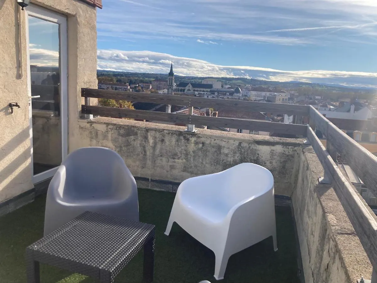 Market Square, Rooftop, 2 Chambres, All Inclusive Roanne